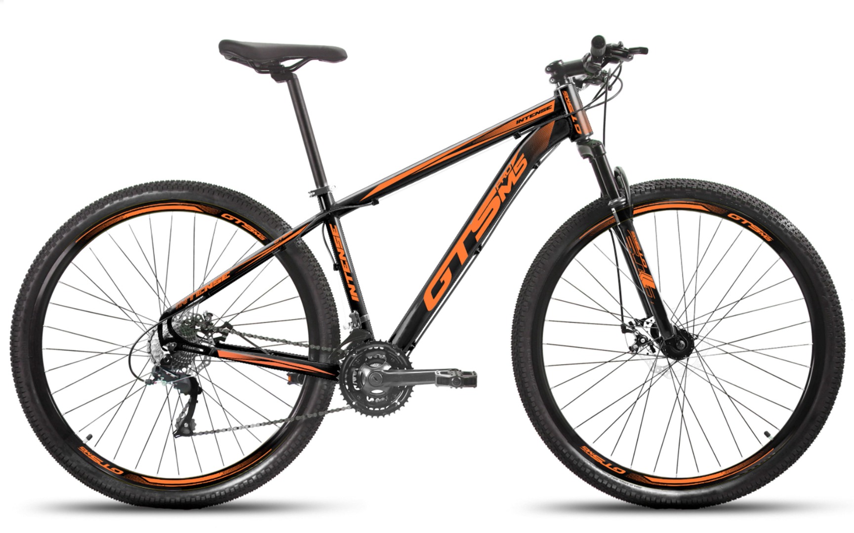 Bicicleta Aro 29 GTS PROM5 Intense Freio a Disco 24 Marchas